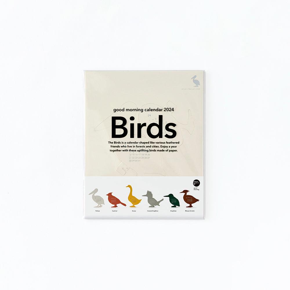 Good Morning Birds Desk Calendar 2024 - Laywine's