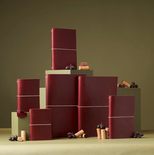 paper republic le portfolio A4 Bordeaux Special Edition