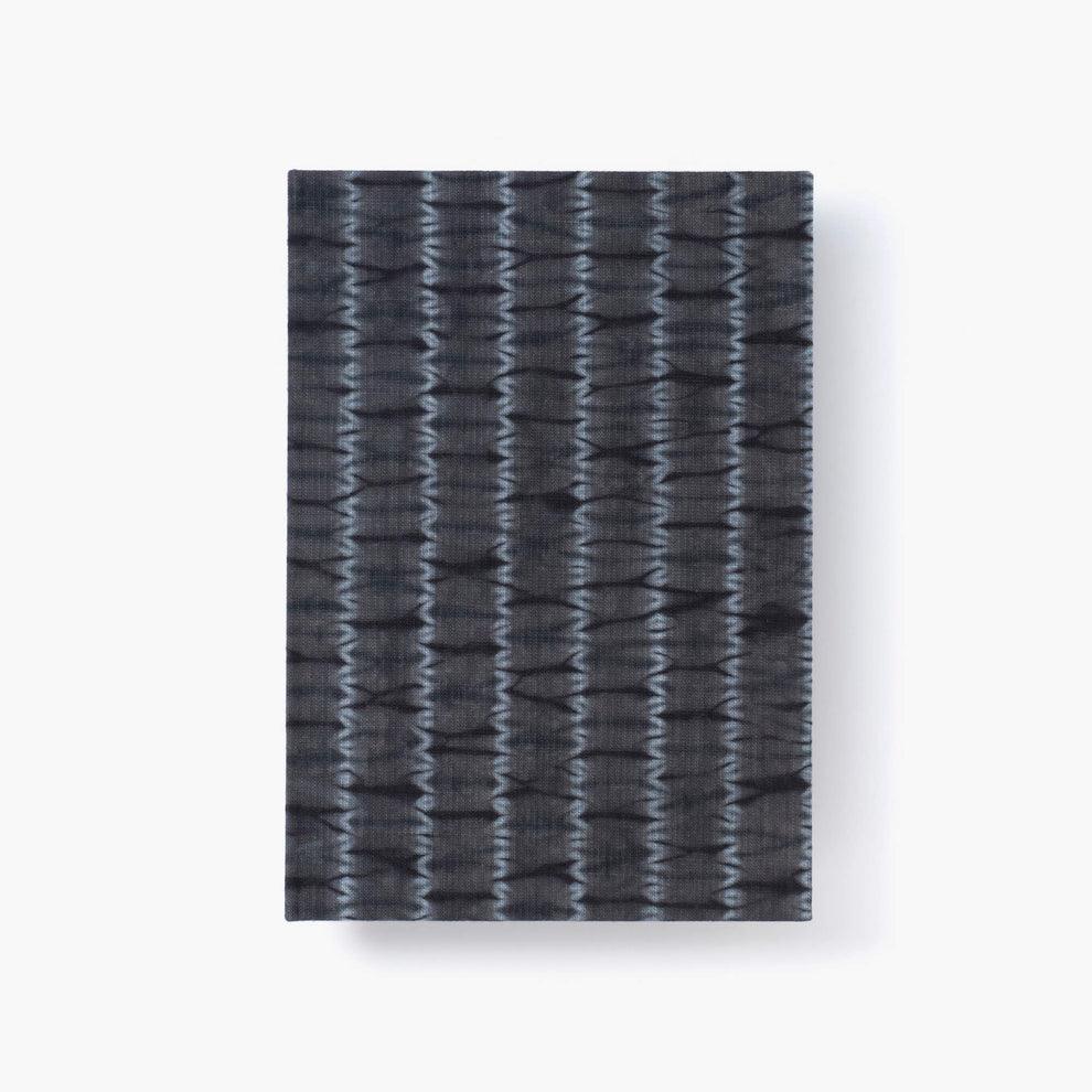 Kakimori A5 Bound Notebook Katakai Shibori Stripe - Laywine's