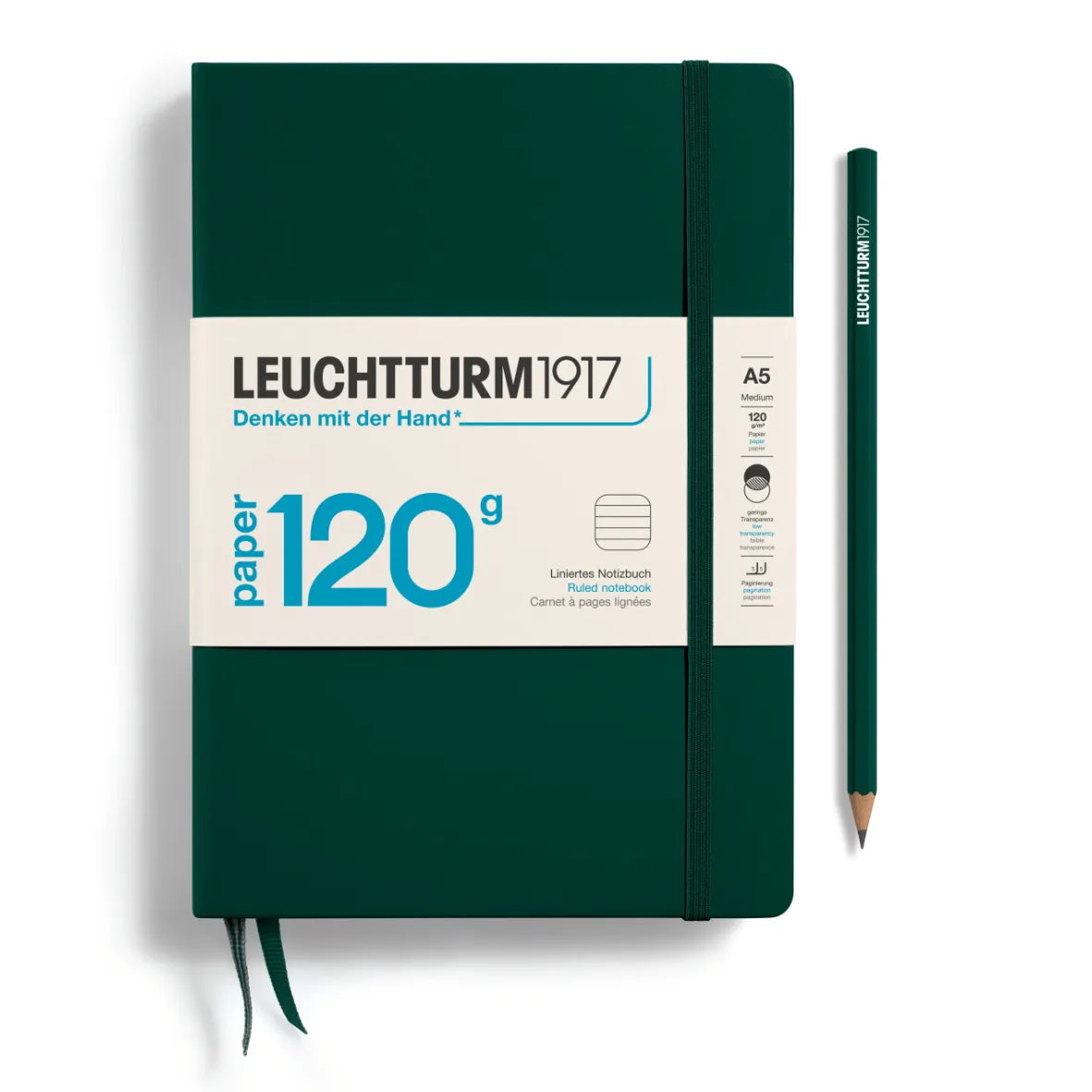 Leuchtturm1917 Medium A5 Edition 120g Hardcover Notebook