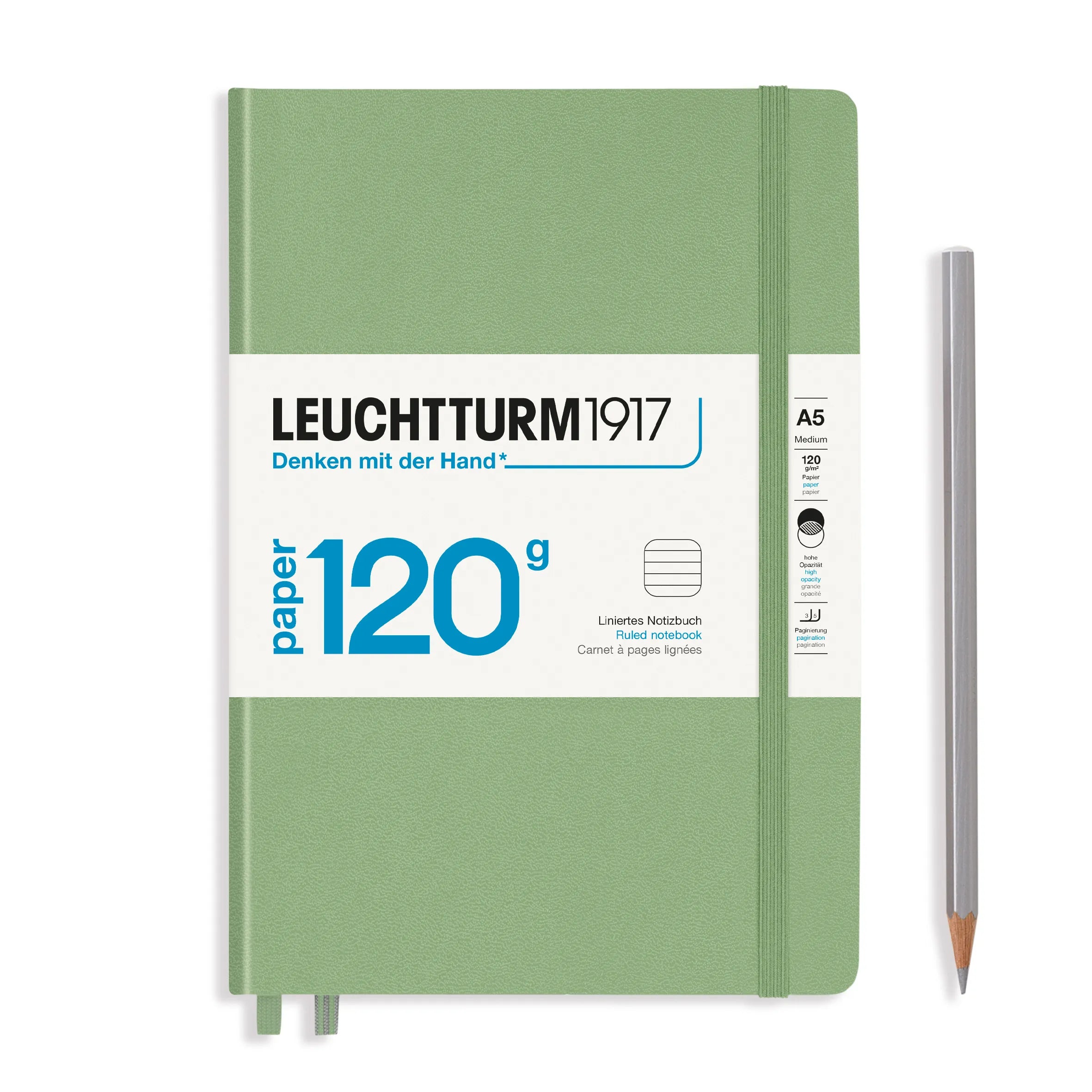 Leuchtturm1917 Medium A5 Edition 120g Hardcover Notebook