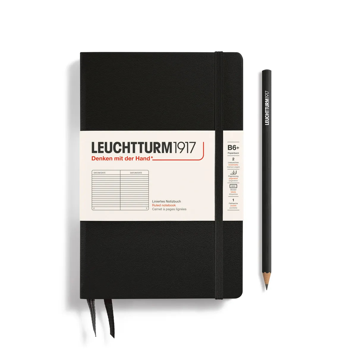 Leuchtturm1917 Paperback B6+ Hardcover Notebook