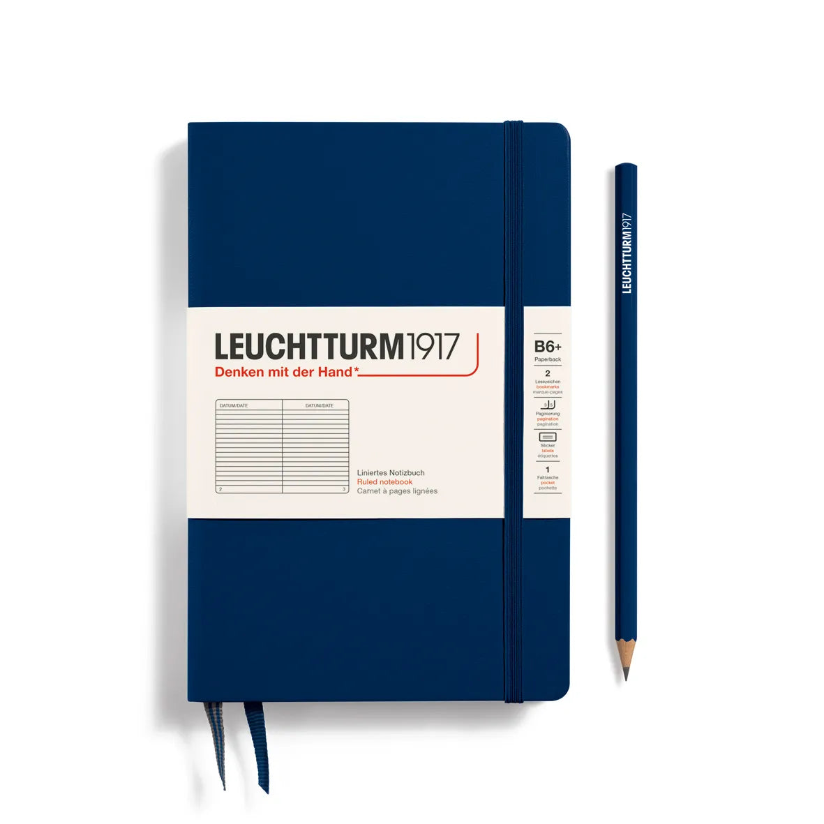 Leuchtturm1917 Paperback B6+ Hardcover Notebook