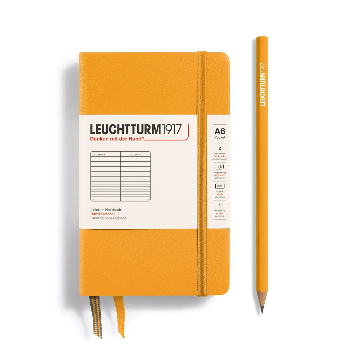 Leuchtturm1917 Pocket A6 Hardcover Notebook