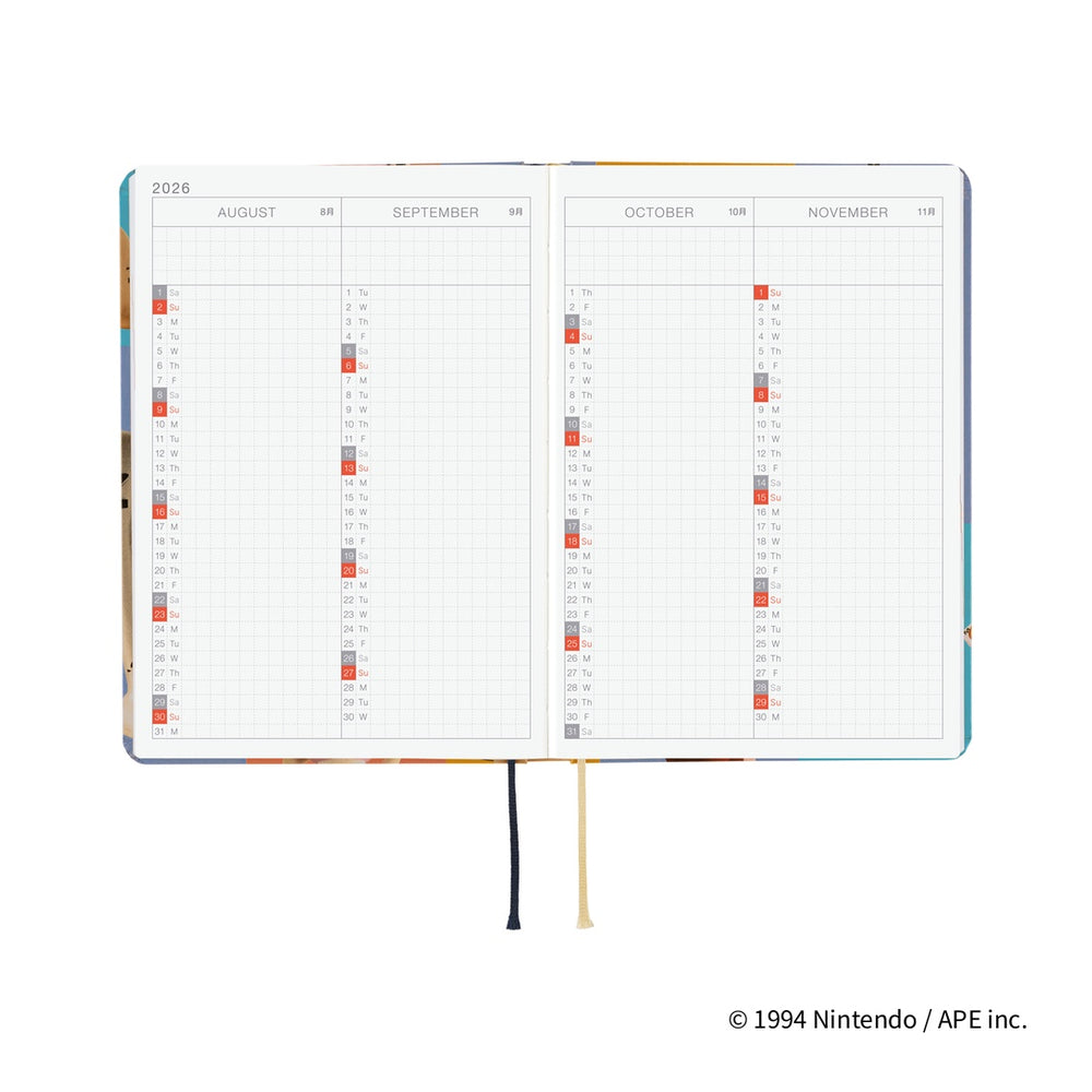 Hobonichi A6 HON MOTHER: Clay Figurines 2026