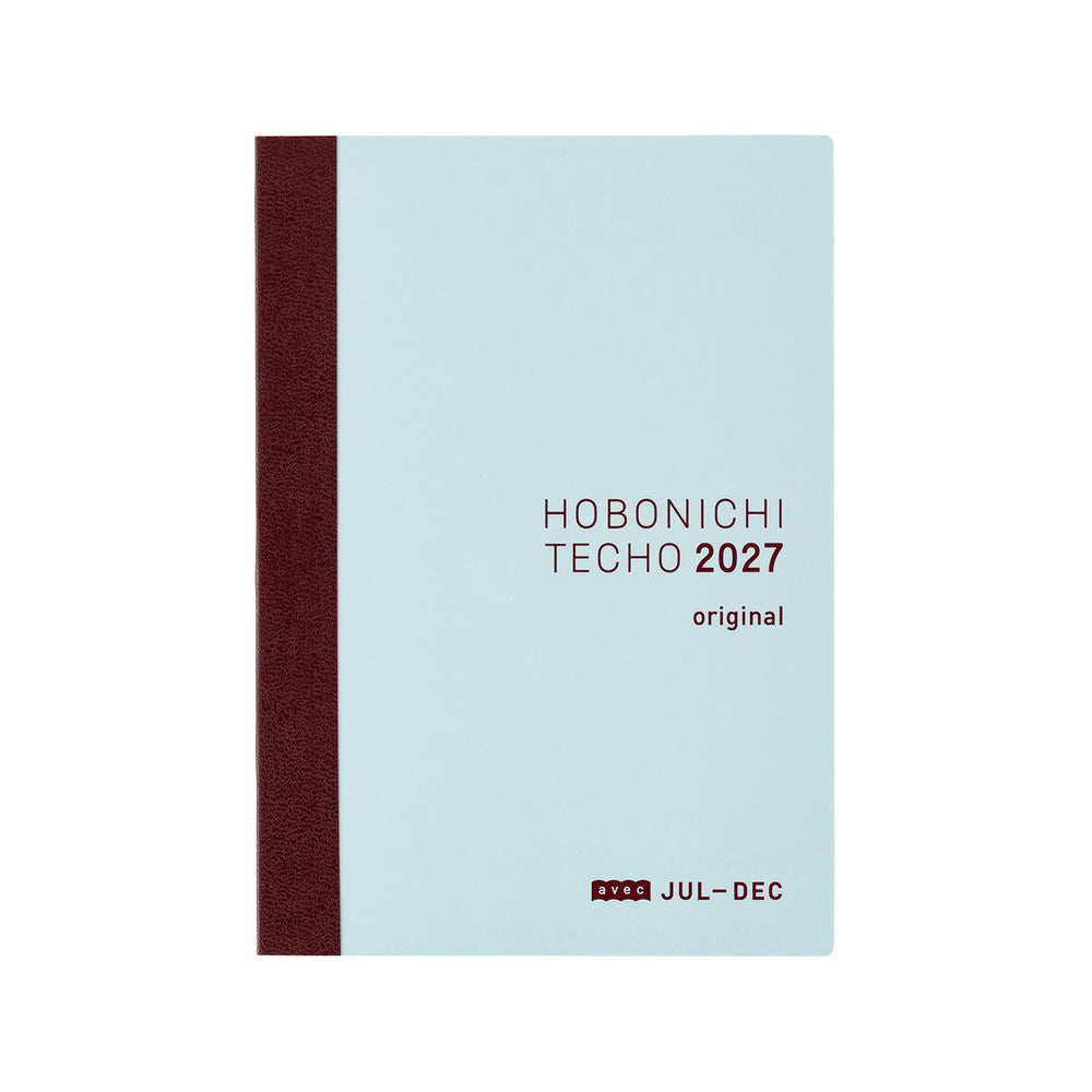 Hobonichi A6 Original Avec Japanese Books 2027