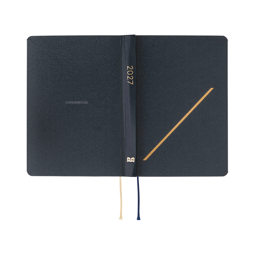 Hobonichi A6 HON Slash (Navy) 2027