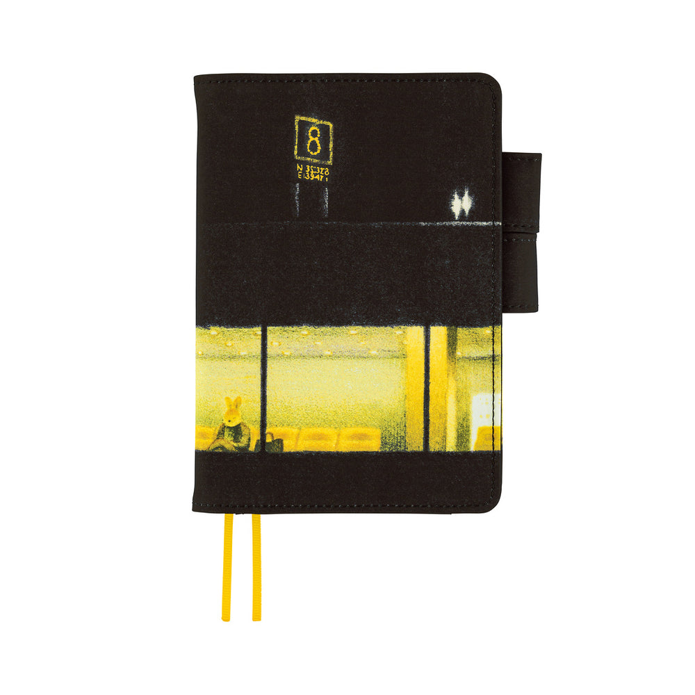Hobonichi A6 Cover Akiko Miyakoshi: An Airport at Night