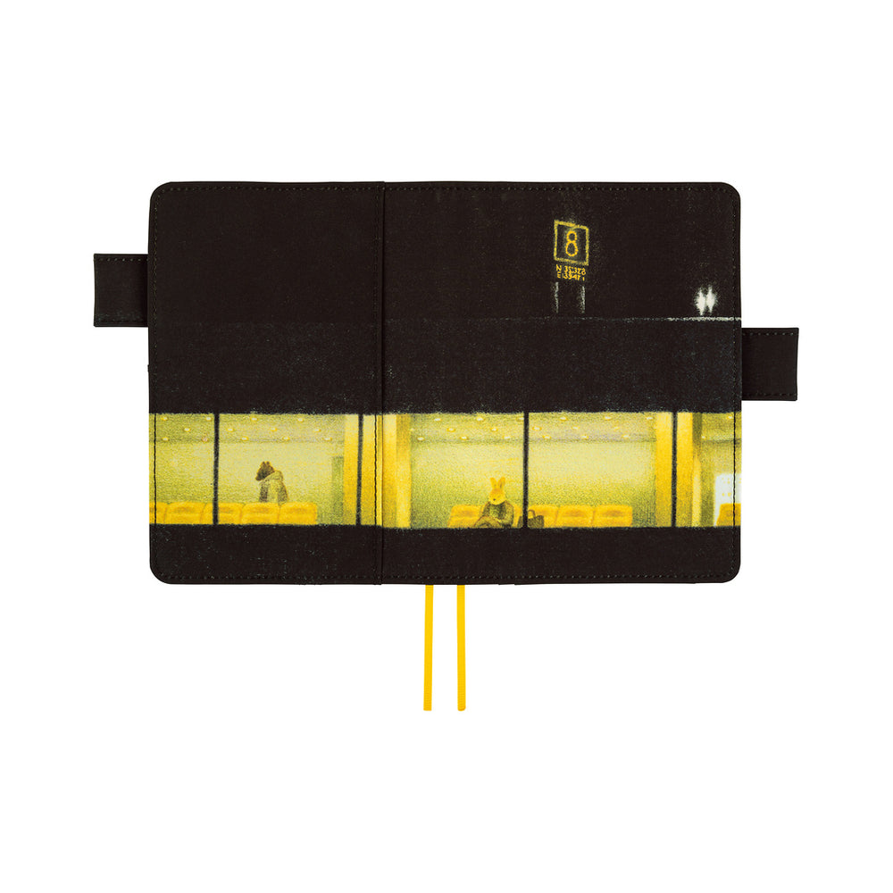 Hobonichi A6 Cover Akiko Miyakoshi: An Airport at Night