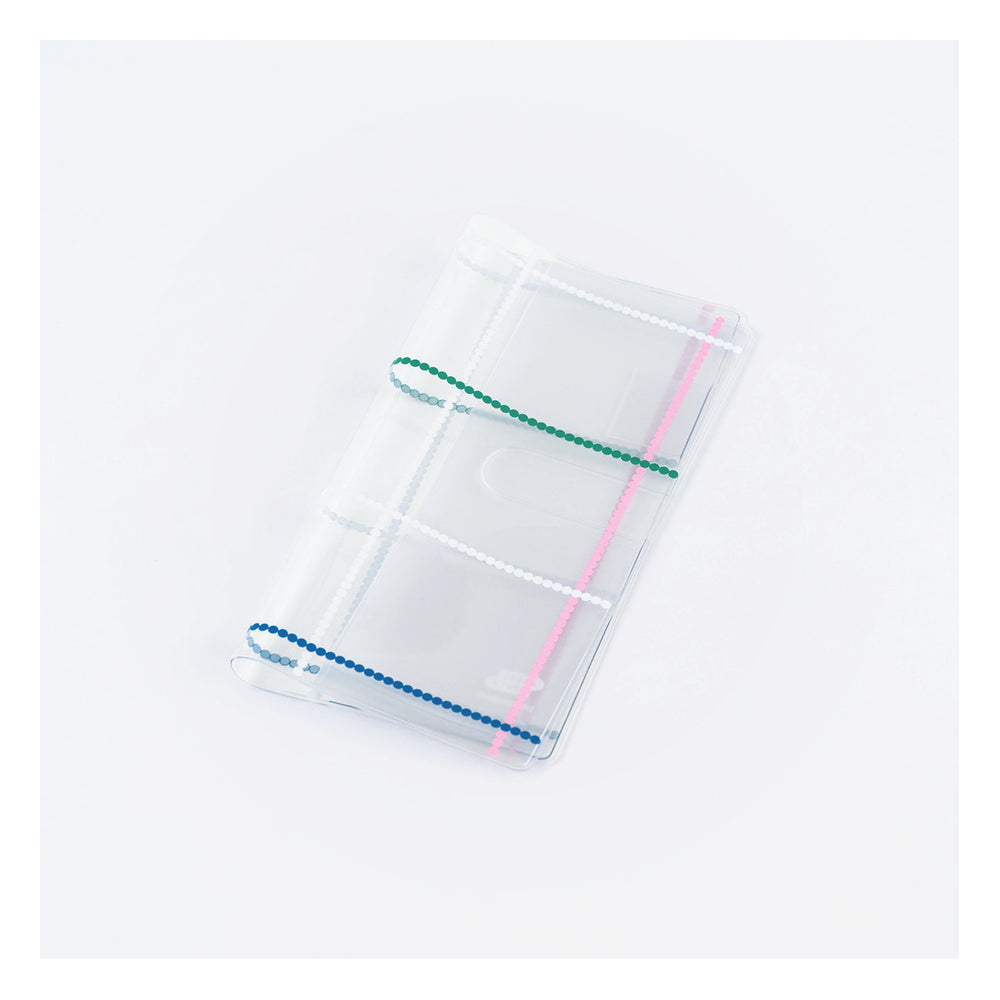 Hobonichi Yoshie Watanabe: Clear Cover for Weeks (Dotted Plaid)