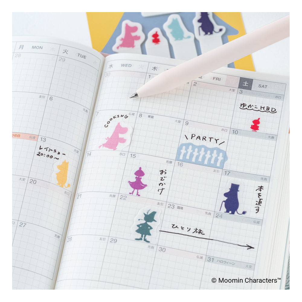 Hobonichi Moomin: Index Sticky Notes (Friends of Moominvalley)