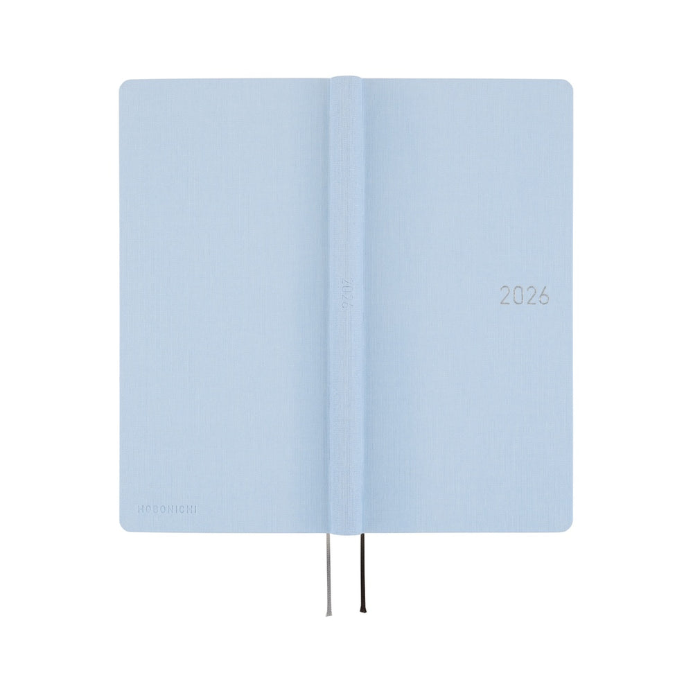 Hobonichi Weeks MEGA Colors: Sky Mist 2026