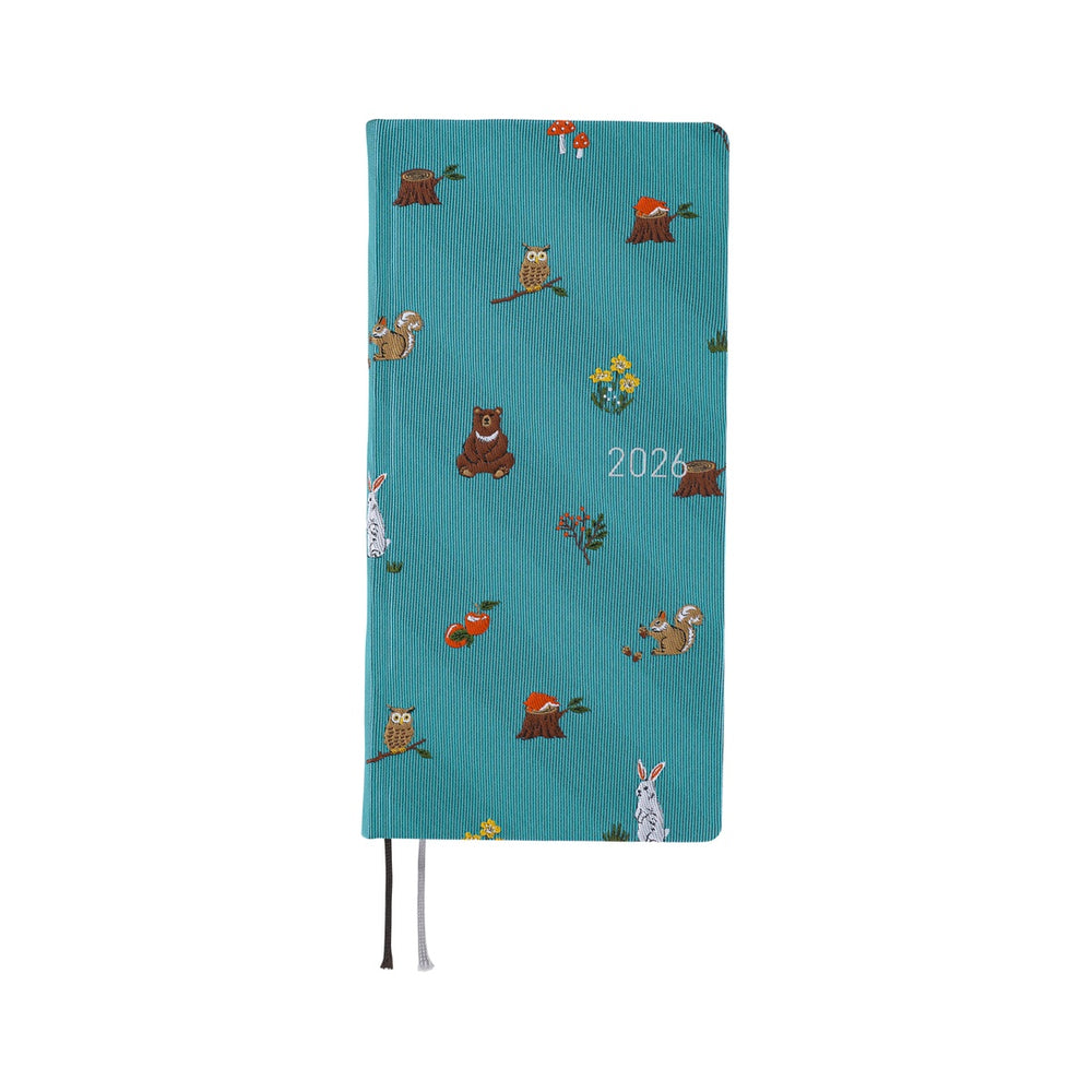 Hobonichi Weeks MEGA Bow & Tie: In the Forest 2026