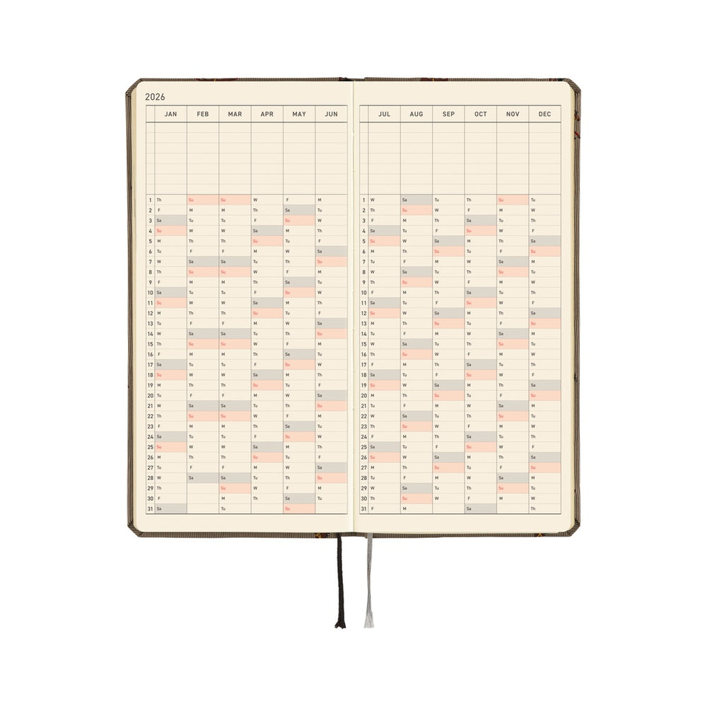 Hobonichi Weeks MEGA Bow & Tie: Galloping Horses 2026