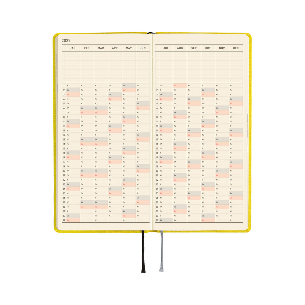 Hobonichi Weeks Colors: Canaria Yellow 2027