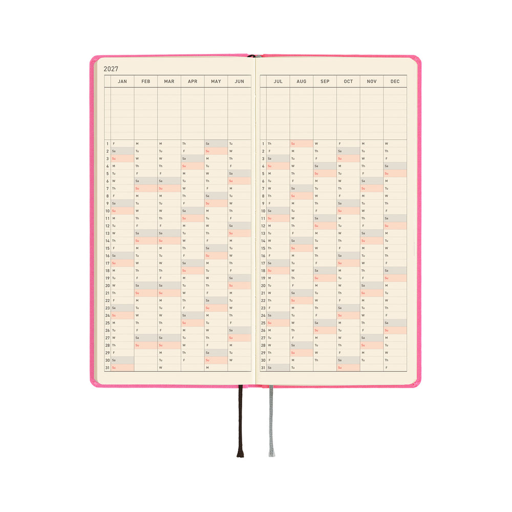 Hobonichi Weeks Colors: Pink Sapphire 2027