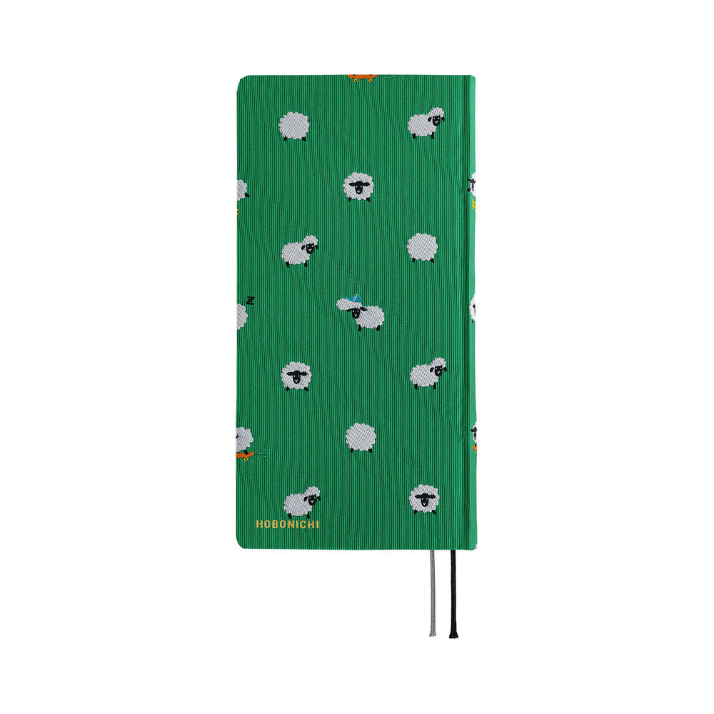 Hobonichi Weeks MEGA Bow & Tie: Sheep Sheep Sheep 2027