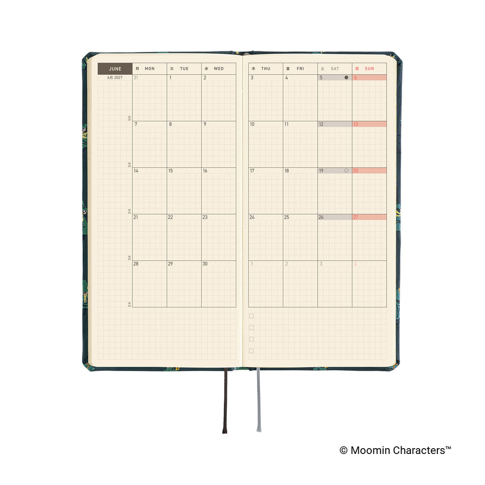 Hobonichi Weeks Moomin: A Day in the Life of Snufkin 2027