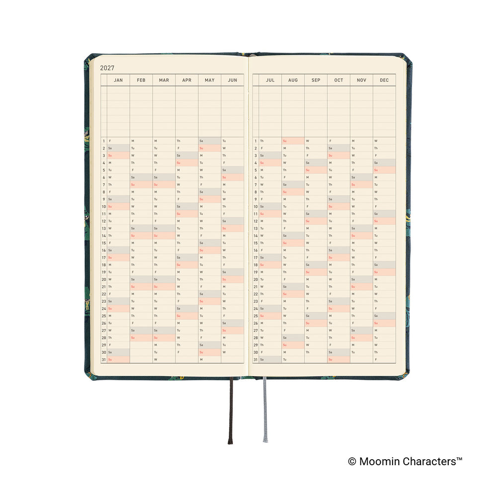 Hobonichi Weeks Moomin: A Day in the Life of Snufkin 2027