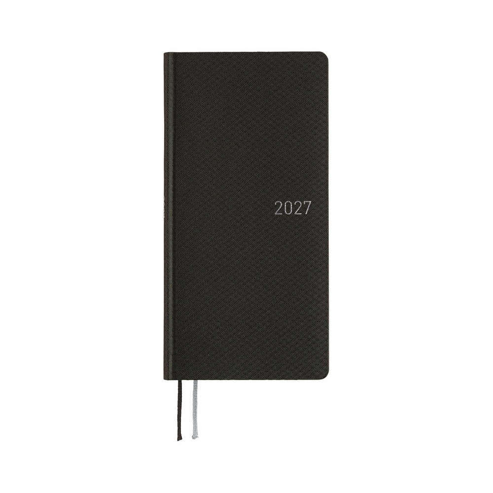 Hobonichi Weeks Paper Series: Black Argyle 2027
