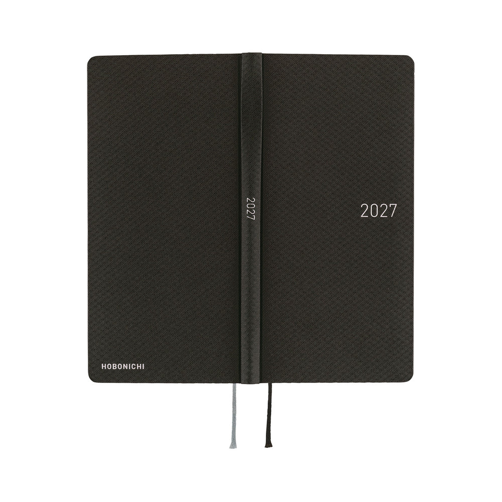 Hobonichi Weeks Paper Series: Black Argyle 2027