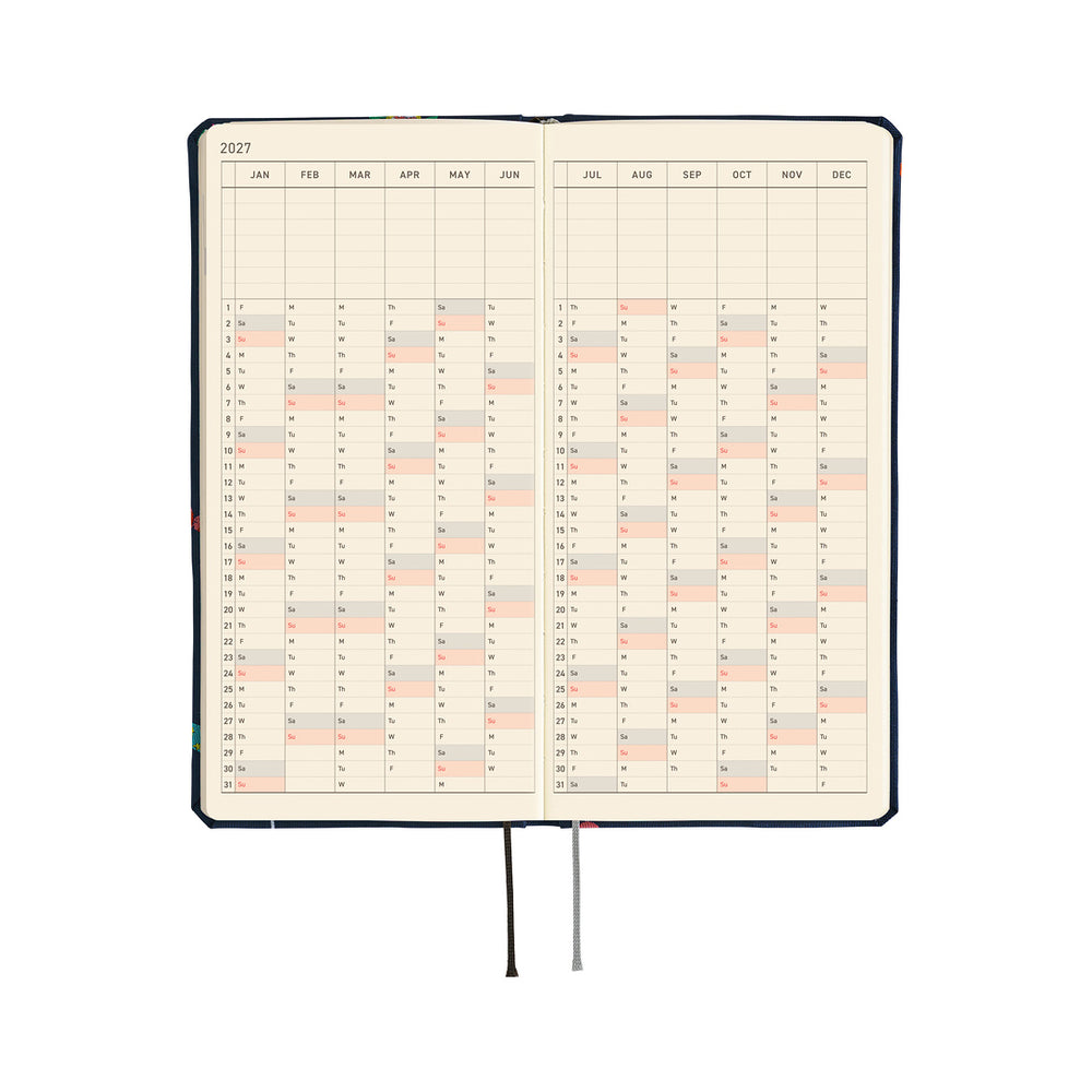 Hobonichi Weeks Bow & Tie: Candy Dream 2027