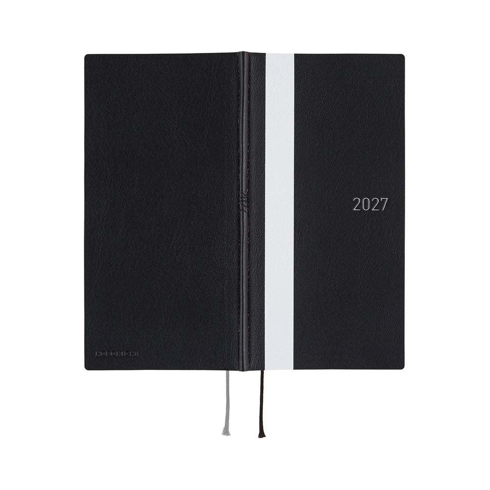 Hobonichi Weeks White Line: Black 2027