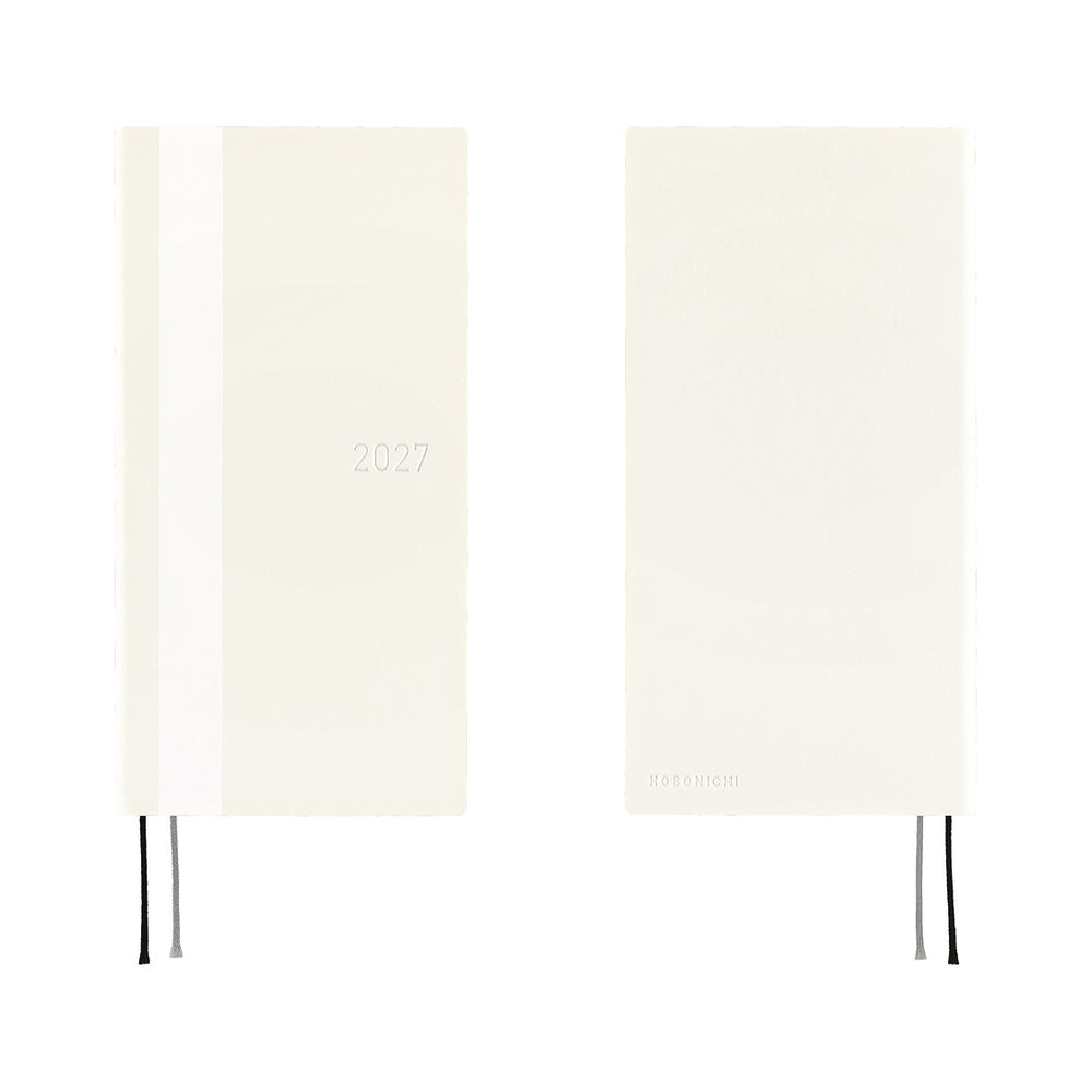 Hobonichi Weeks White Line: Ivory 2027