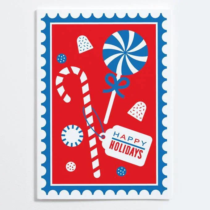 Crispin Finn Happy Holidays Card - Laywine's