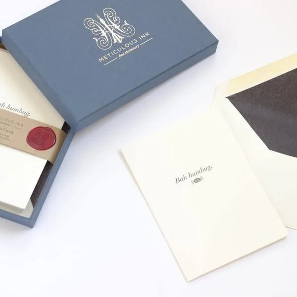 Meticulous Ink Bah Humbug Box of 6 Cards - Laywine's