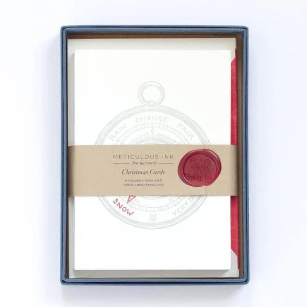 Barometer Ink Meticulous Ink Barometer Box of 6 Cards