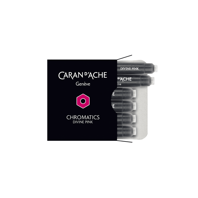 Caran d'Ache Chromatics Ink Cartridge Divine Pink - Laywine's