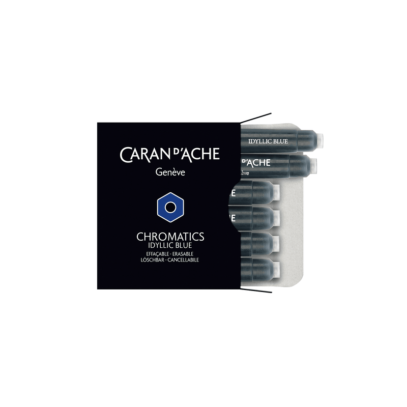 Caran d'Ache Chromatics Ink Cartridge Idyllic Blue - Laywine's