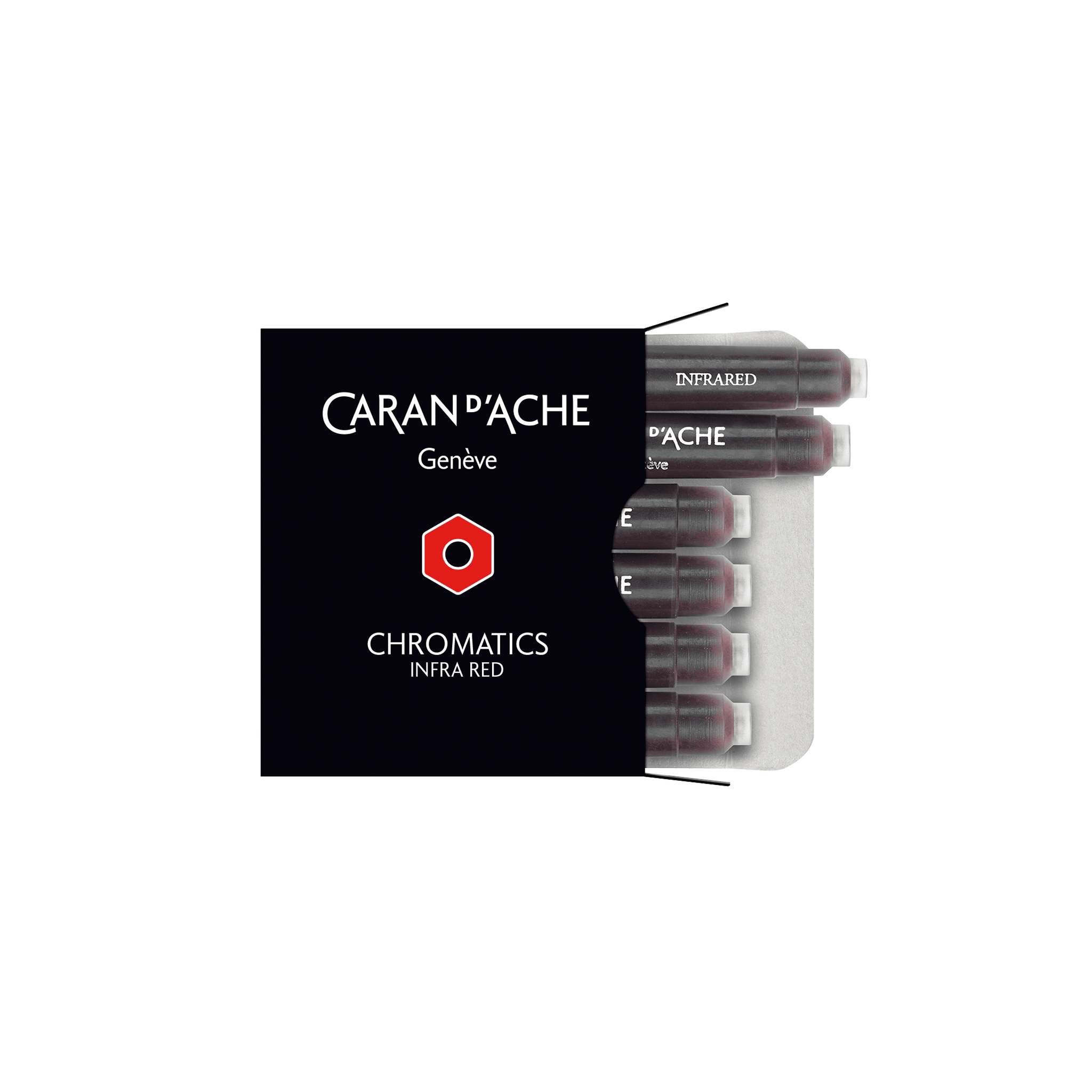 Caran d'Ache Chromatics Ink Cartridge Infra Red - Laywine's