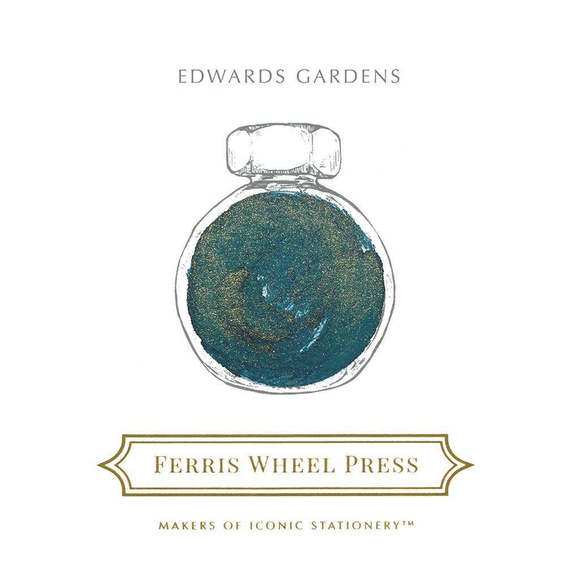 Ferris Wheel Press Edward Gardens Ink Bottle 38ml - Laywine's