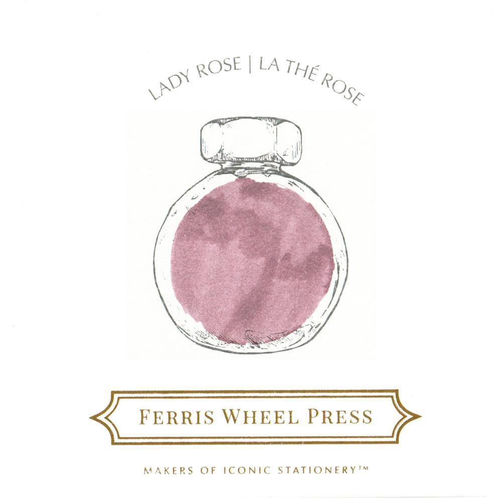 Ferris Wheel Press Lady Rose Ink Bottle 38ml - Laywine's