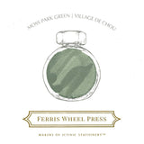Ferris Wheel Press Moss Park Green Ink Bottle 38ml - Laywine's