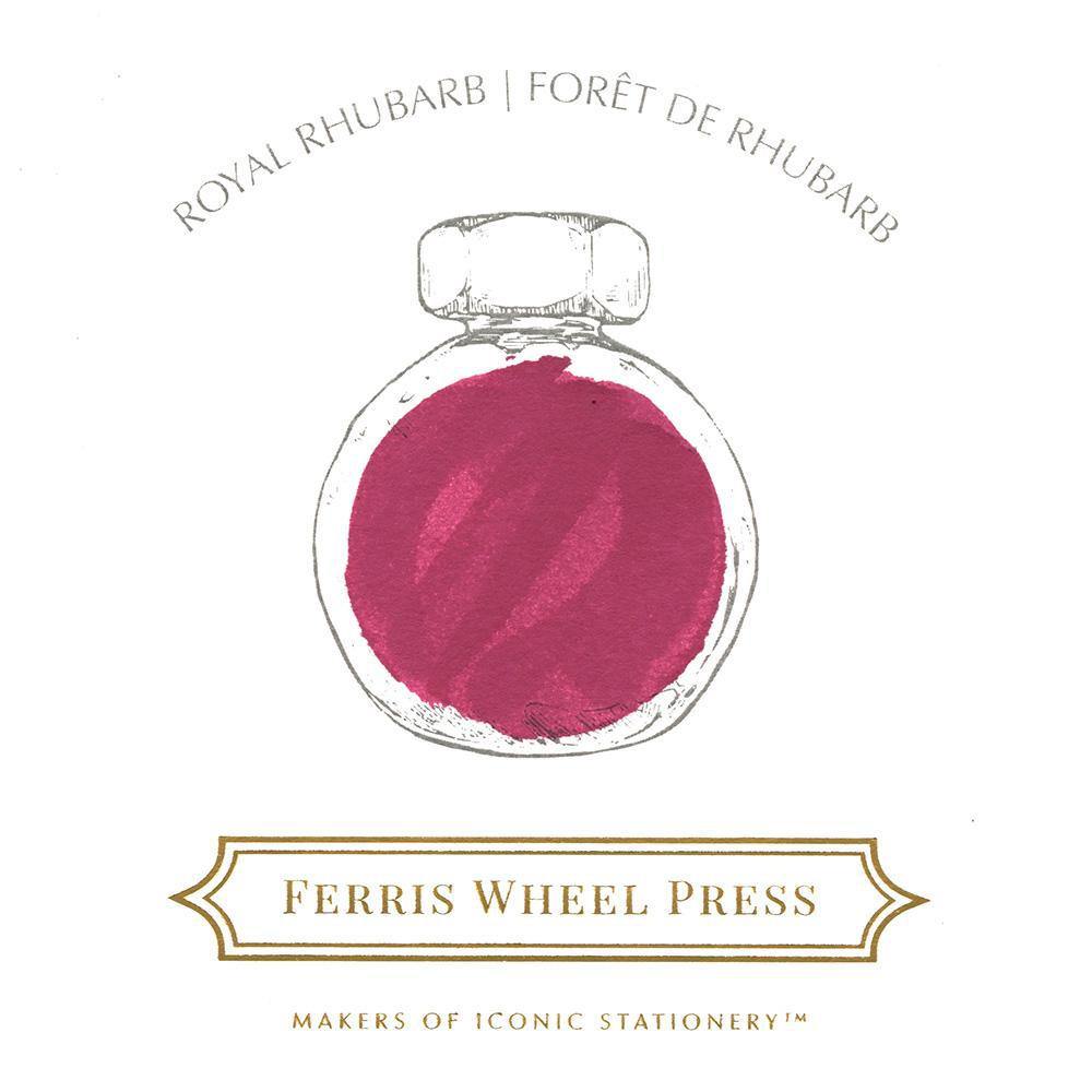 Ferris Wheel Press Royal Rhubarb Ink Bottle 38ml - Laywine's