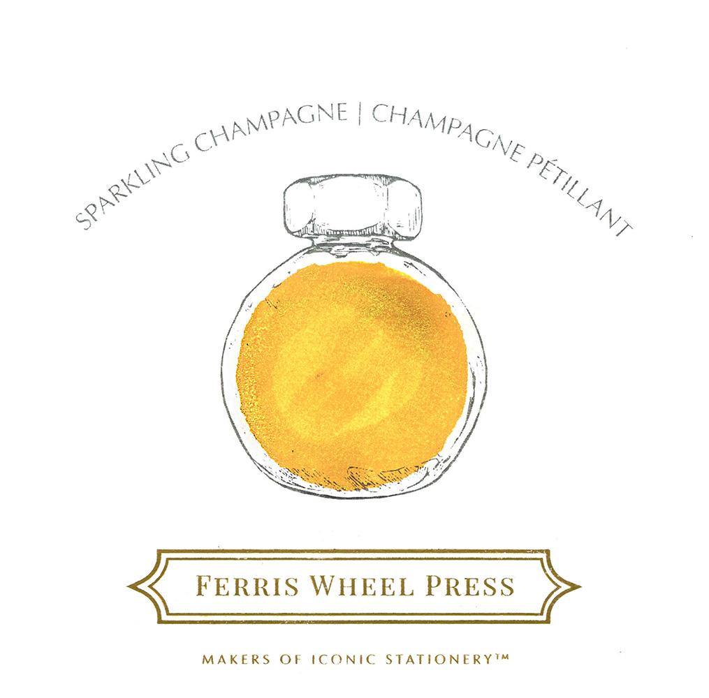 Ferris Wheel Press Sparkling Champagne Shimmer Ink Bottle 38ml - Laywine's