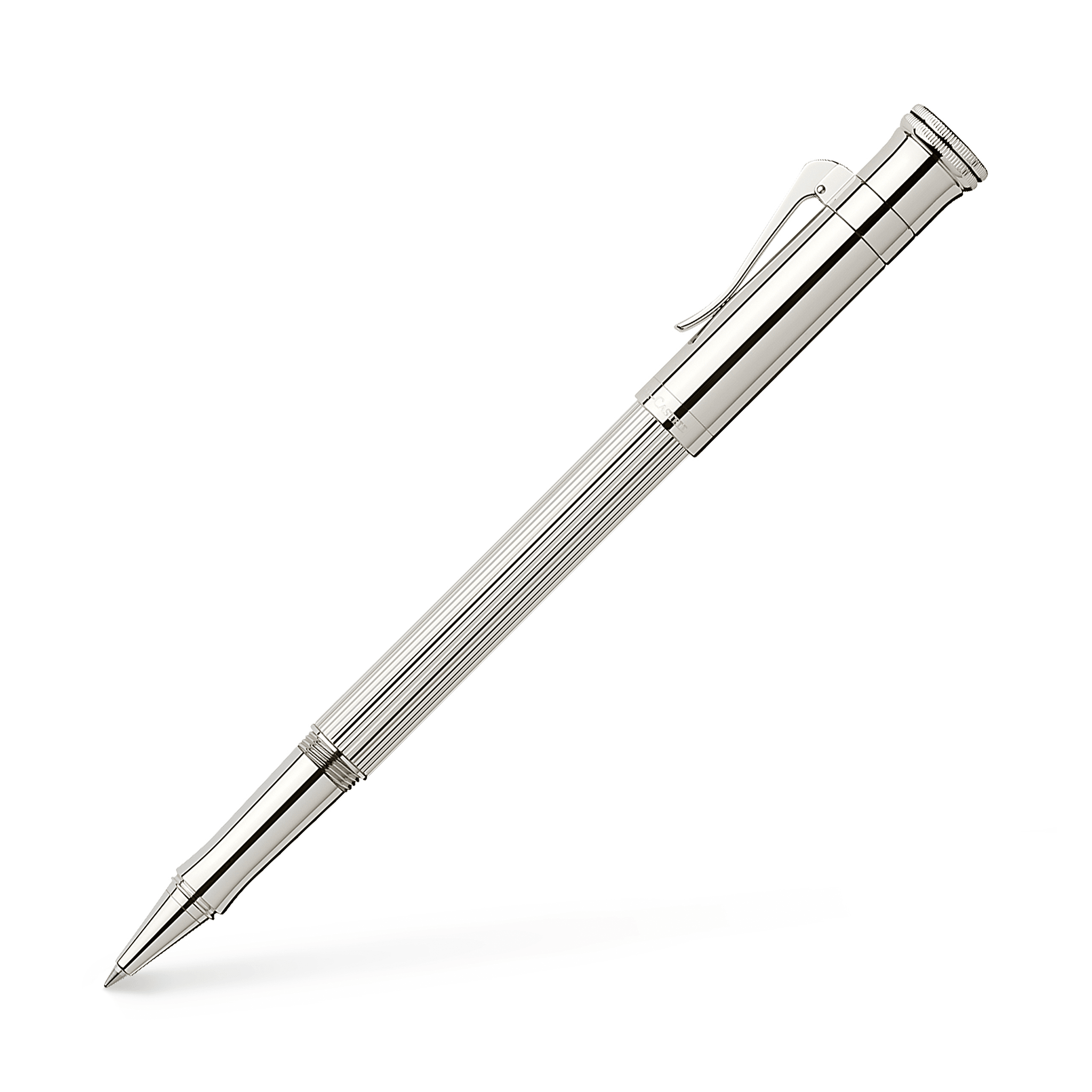 Graf von Faber-Castell Classic Sterling Silver Rollerball Pen - Laywine's