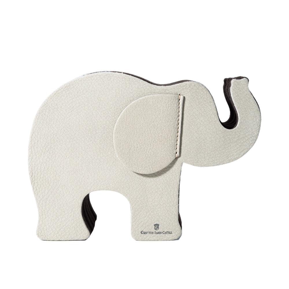 Graf von Faber-Castell Elephant Natural Leather Medium Grey - Laywine's