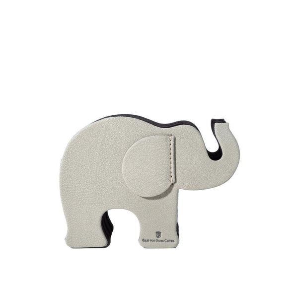Graf von Faber-Castell Small Grey Leather Desk Elephant - Laywine's