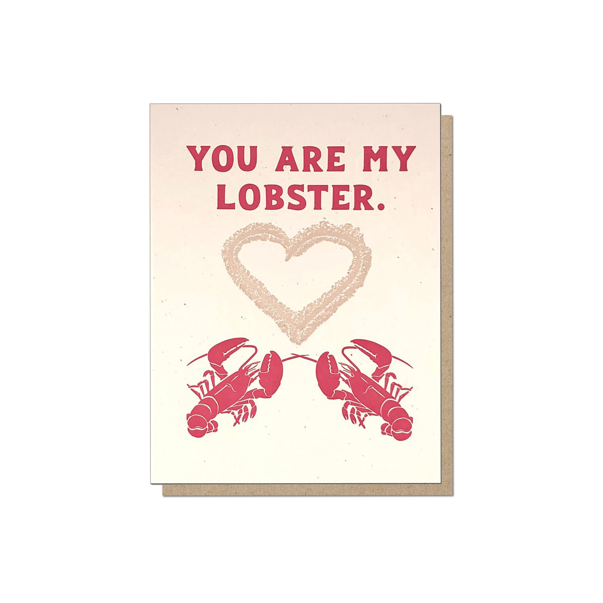 Guttersnipe Press Lobster Card - Laywine's