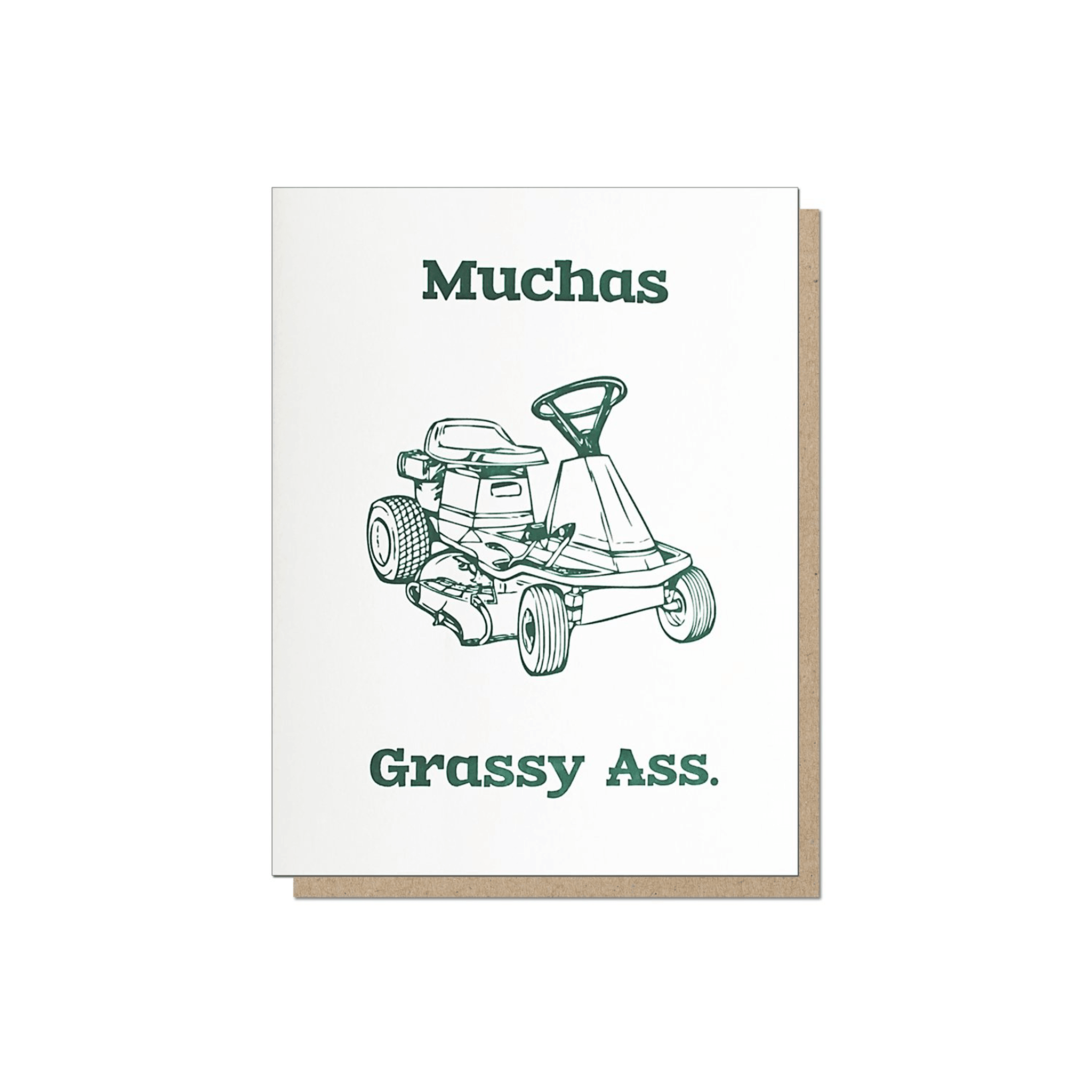 Guttersnipe Press Muchas Grassy Ass Card - Laywine's