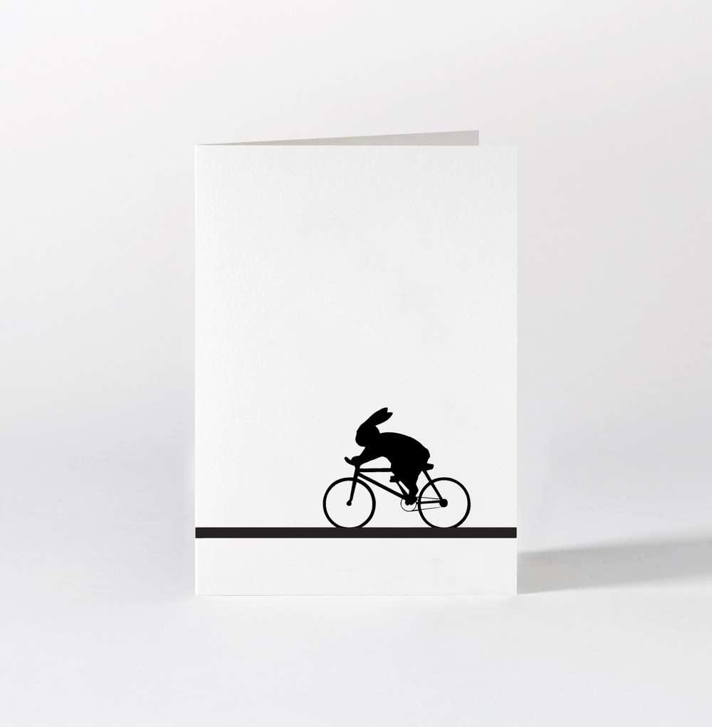 HAM Racing Bike Rabbit Card - Laywine's