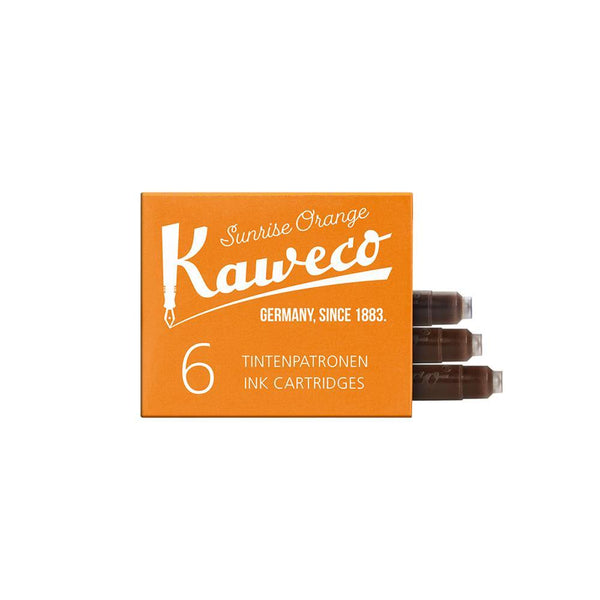 Kaweco Ink Cartridges Sunrise Orange - Laywine's