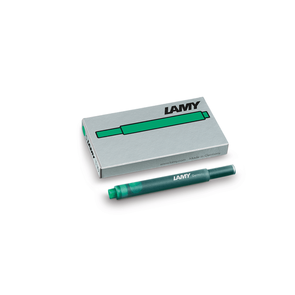 Lamy T10 Green Ink Cartridges - Laywine's