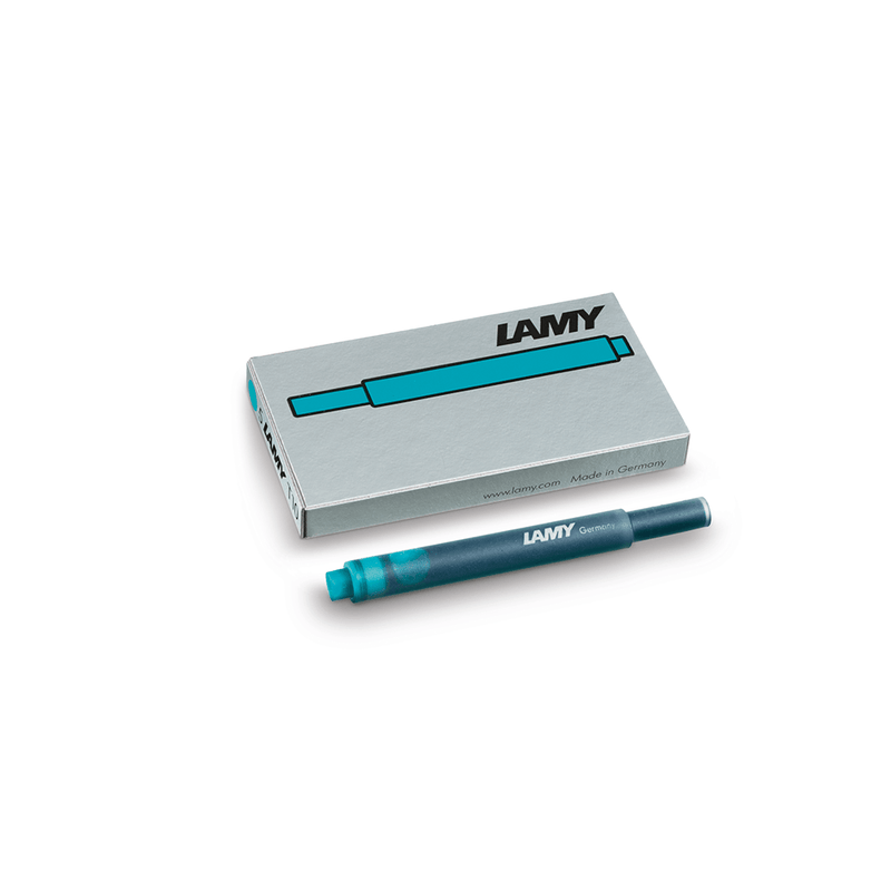 Lamy T10 Turquoise Ink Cartridges - Laywine's