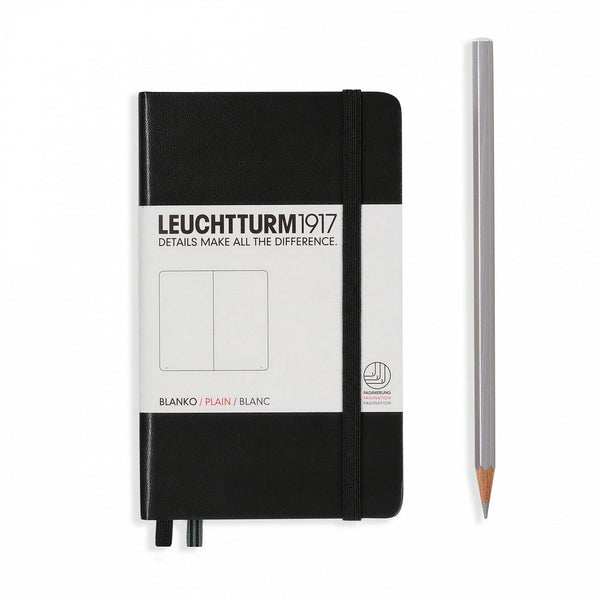 Leuchtturm1917 Pocket Plain Hardcover Notebook - Laywine's