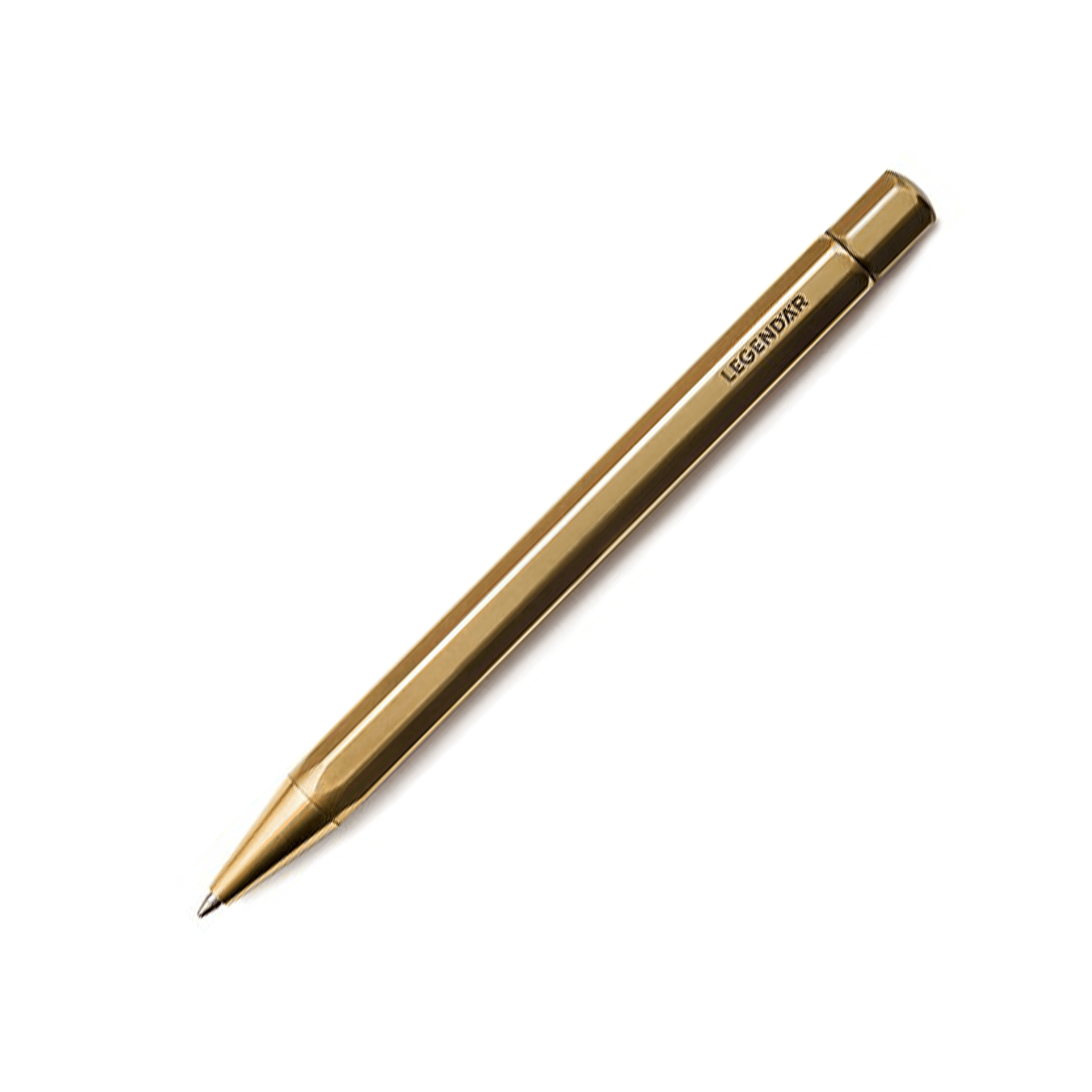 LGNDR TWYST Brass Ballpoint Pen - Laywine's